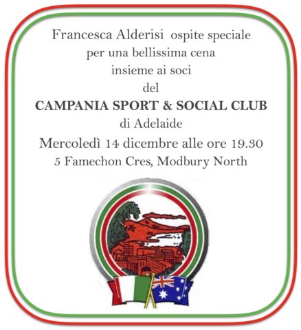 08 Cena Adelaide campania club